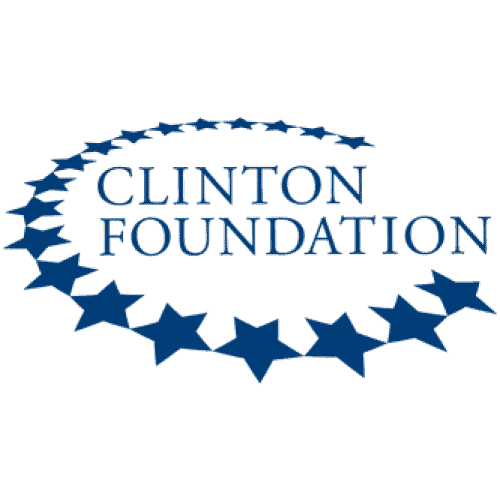 Clinton Foundation logo.