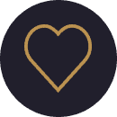 Poker events Suit Icon - Heart