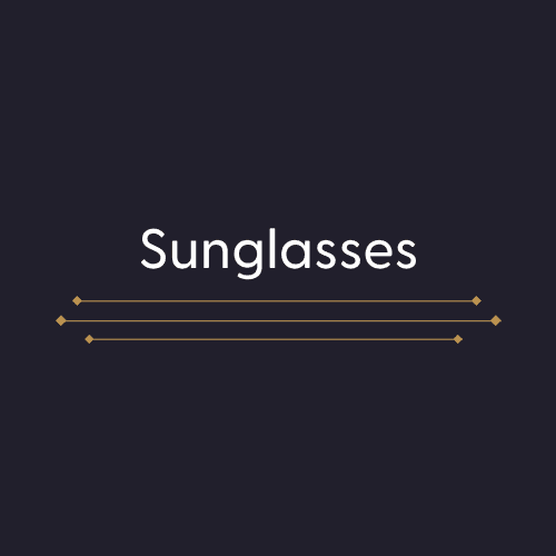 Sunglasses title card.